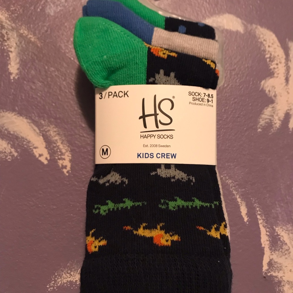 3 pack of boys Happy Socks